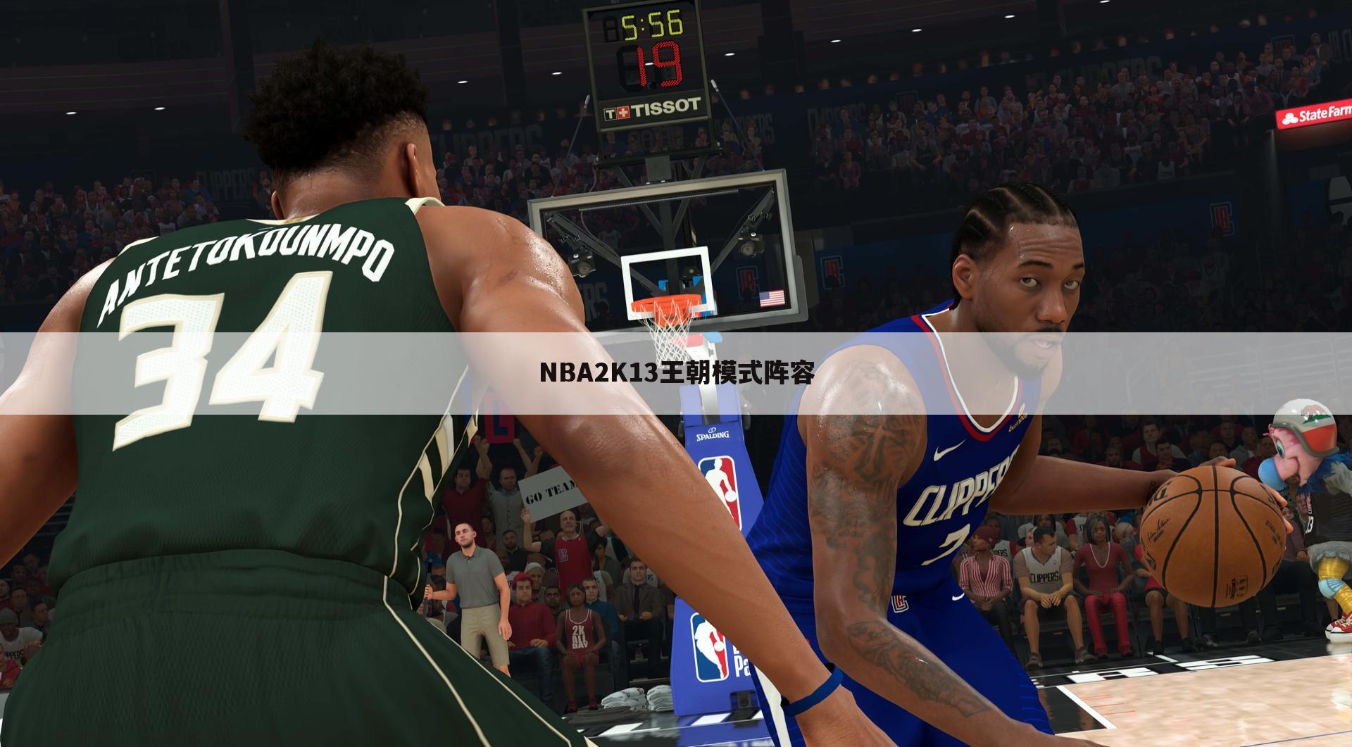 NBA2K13王朝模式阵容