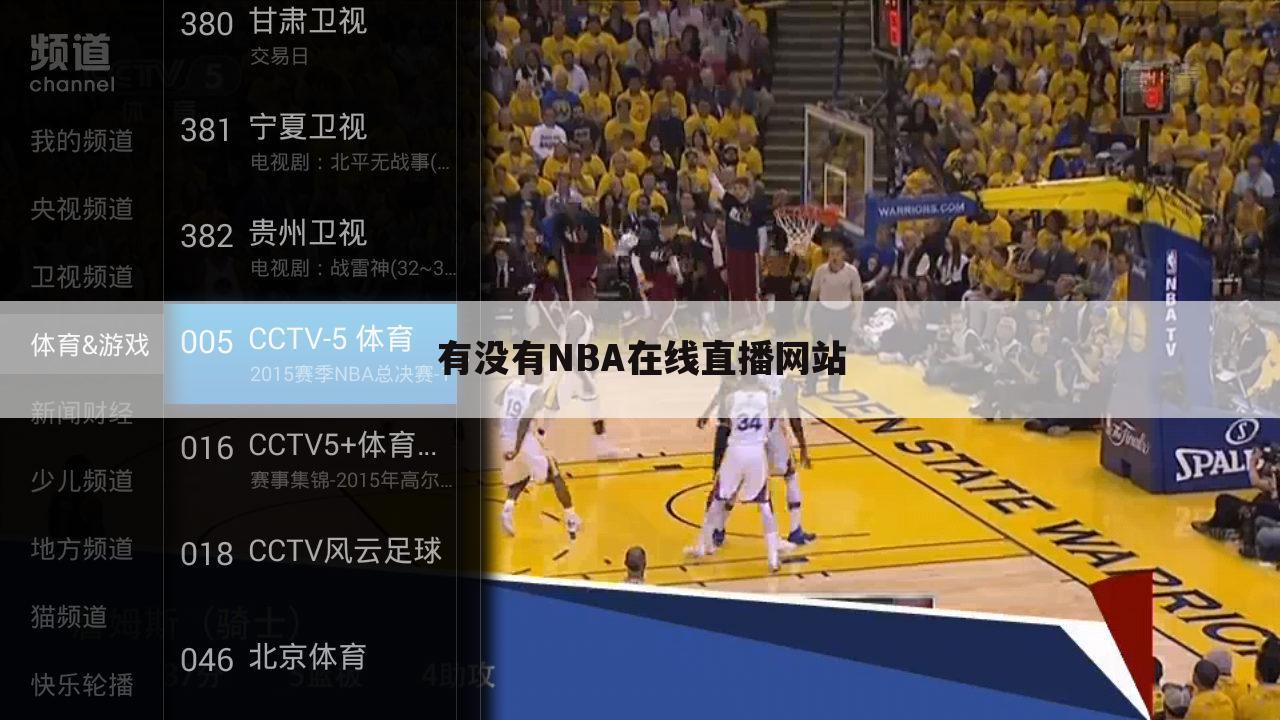 有没有NBA在线直播网站