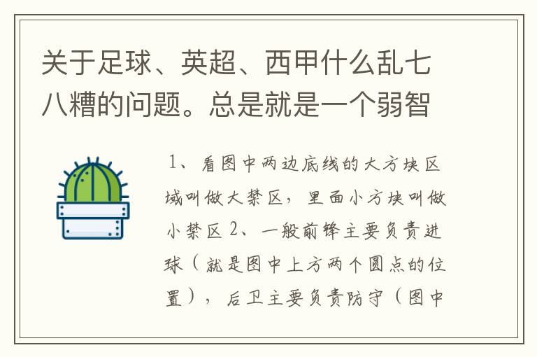 关于足球、英超、西甲什么乱七八糟的问题。总是就是一个弱智新手的N问。