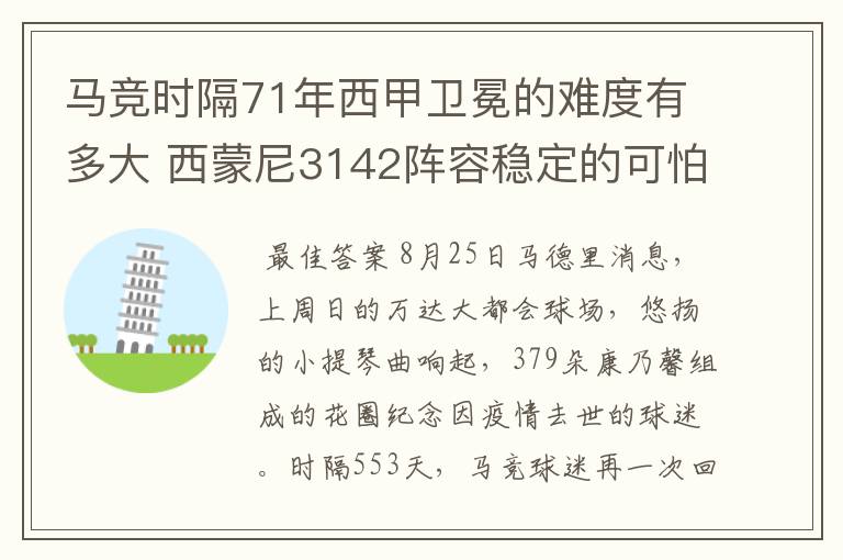 马竞时隔71年西甲卫冕的难度有多大 西蒙尼3142阵容稳定的可怕