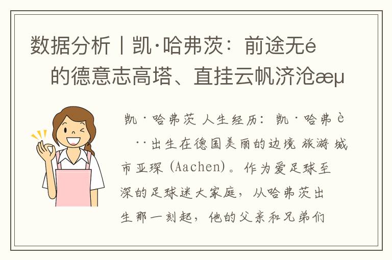 数据分析丨凯·哈弗茨：前途无量的德意志高塔、直挂云帆济沧海