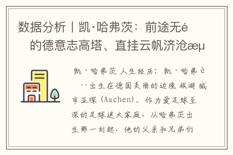 数据分析丨凯·哈弗茨：前途无量的德意志高塔、直挂云帆济沧海