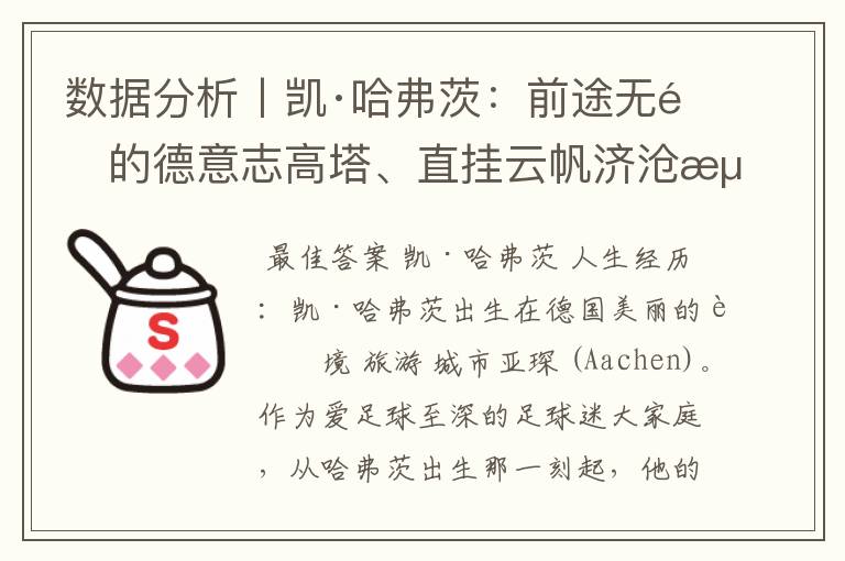 数据分析丨凯·哈弗茨：前途无量的德意志高塔、直挂云帆济沧海