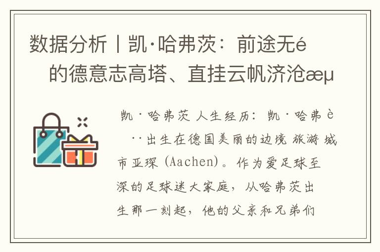 数据分析丨凯·哈弗茨：前途无量的德意志高塔、直挂云帆济沧海