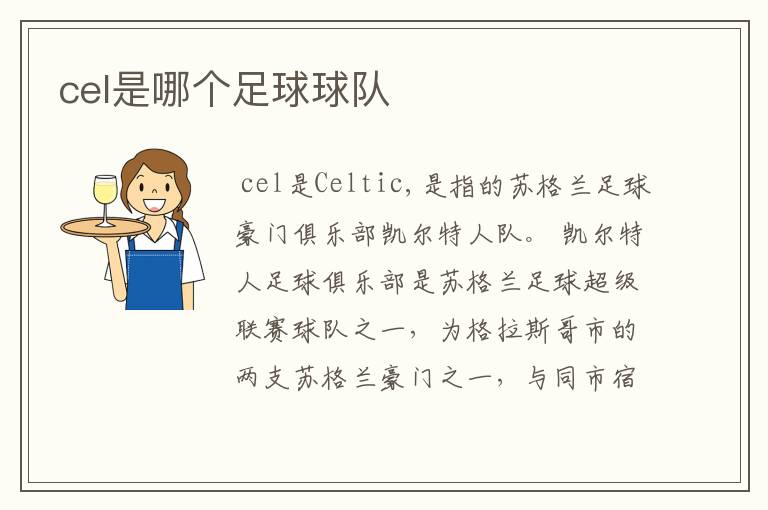 cel是哪个足球球队